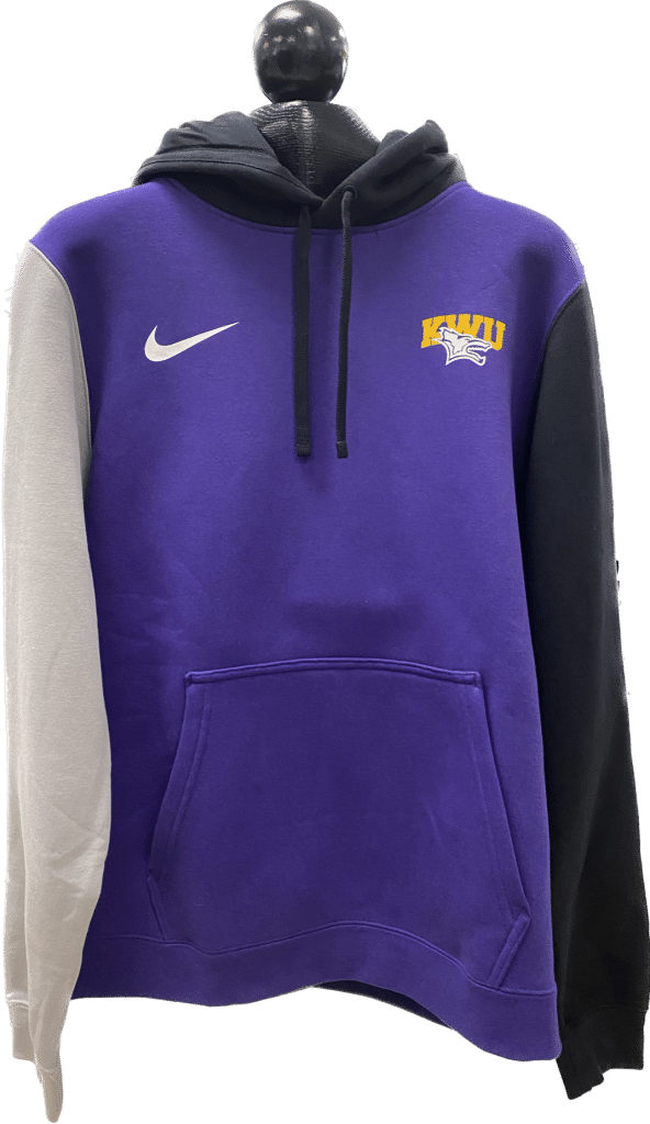 Nike KWU Purple Hoodie with Black and Grey Sleeves KWU Yotee s